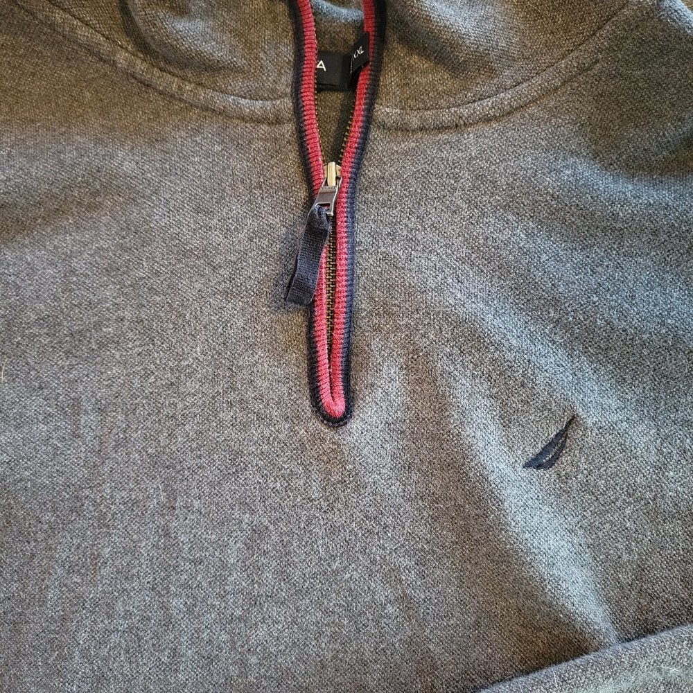 Nautica Long Sleeve Quarter Zip